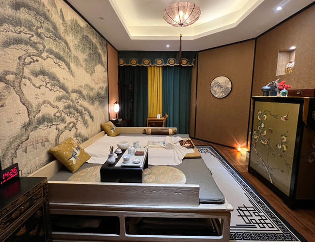 天津南开足疗减压会所环境展示（二）一种真挚的艺术生活态度